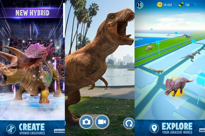 A EVOLUÇÃO DO DINOSSAURO DO GOOGLE → Jumping Dino [ jogo de celular ] 📱🎮  