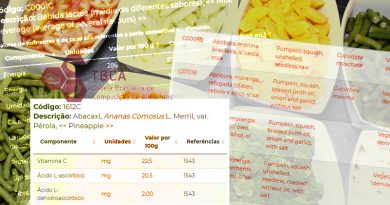 Aplicativo traz versão atualizada da tabela brasileira de alimentos