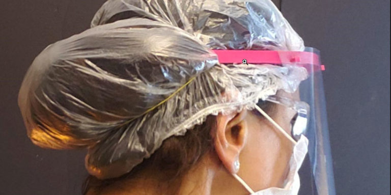 Iniciativas da USP viabilizam produção de protetores faciais para profissionais de saúde