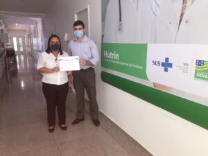 Certificação do processo de pulverização eletrostática. Foto: Divulgação.