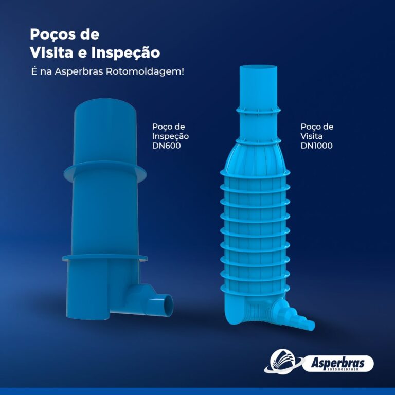 Recorde na produção de Poços de Visita mostra aceitação do produto da Asperbras Rotomoldagem