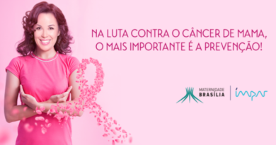 Maternidade Brasília - OUTUBRO ROSA 2020 | Imagem: Divulgação