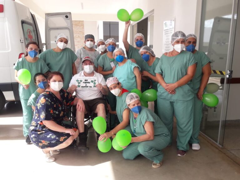 Hospital Regional de Luziânia celebra mais de 50 altas em janeiro
