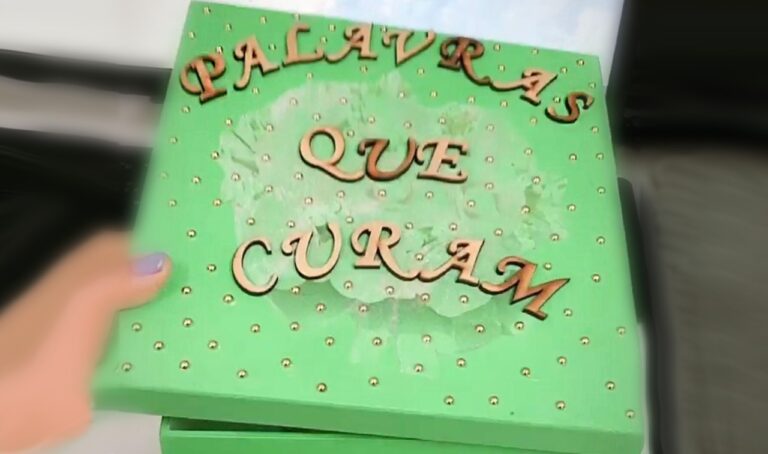 Projeto palavras que curam no HESLMB