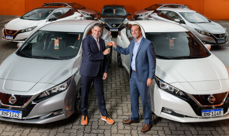 Nissan e Movida carros elétricos no brasil