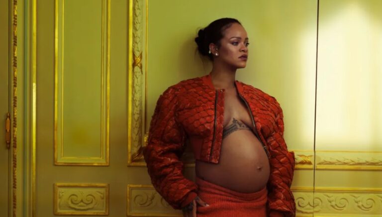Rihanna espera encorajar outras mulheres a se vestirem bem durante a gravidez e, possivelmente, mudar a indústria da moda para mulheres gestantes, nem que seja um pouquinho.