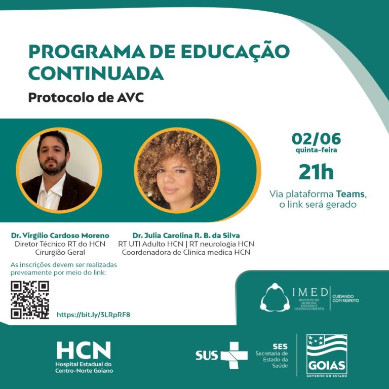 IMED realiza Webinar sobre Protocolo de AVC