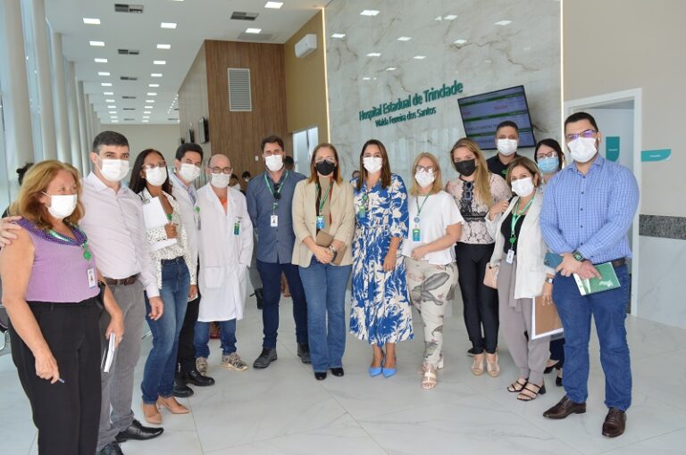 Hospital Estadual de Trindade recebe visita do Ministério da Saúde