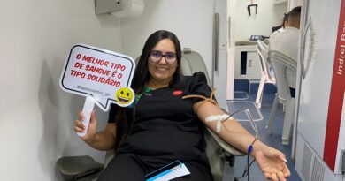 Hemocentro de Goiás coleta 71 bolsas de sangue e três cadastros de medula óssea em parceria com o Hospital Estadual de Trindade (Hetrin), unidade gerida pelo Instituto de Medicina, Estudos e Desenvolvimento (IMED)