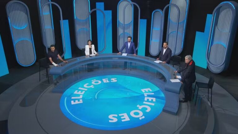Candidatos às eleições em São Paulo Foto: Reprodução/TV Globo