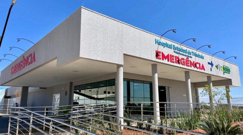 Referência em Goiás, o novo pronto-socorro do Hospital Estadual de Trindade - Hetrin, unidade gerida pelo Instituto de Medicina, Estudos e Desenvolvimento - IMED