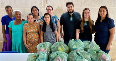 Cestas básicas doadas para a Casa de Apoio São Padre Pio serão auxílios aos pacientes internados no Hospital Estadual do Centro-Norte Goiano - HCN, unidade gerida pelo Instituto de Medicina, Estudos e Desenvolvimento - IMED