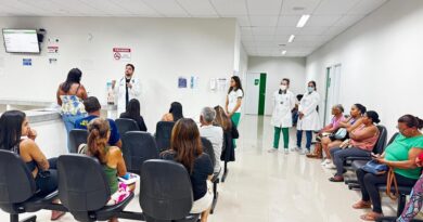 A Policlínica Estadual da Região do Entorno – Formosa promoveu treinamentos sobre os riscos do tabagismo e alcoolismo. Unidade gerida pelo Instituto de Medicina, Estudos e Desenvolvimento - IMED