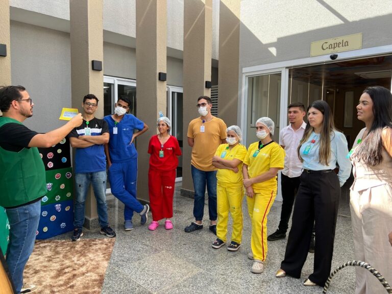 Hetrin promove ação interativa para reforçar importância da higiene das mãos