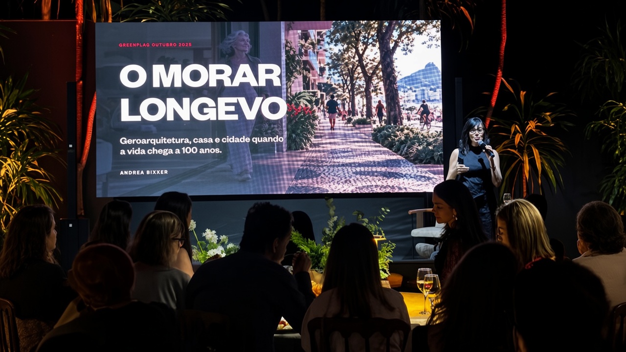 A Greenplac reuniu cerca de 80 arquitetos e designers de interiores em Ribeirão Preto (SP) para o evento "Insight 2027: A casa com mais significado" e fala sobre gero-arquitetura.